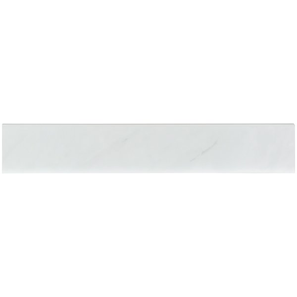 Msi Aria Ice Bullnose SAMPLE Polished Porcelain Wall Tile ZOR-PT-TR-0229-SAM